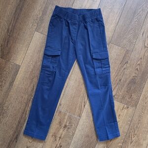 Hanna Andersson Navy Cargo Jogger Pants for Kids